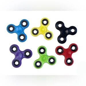 ALL 6 Fidget spinners, great for kids and YES adults also!